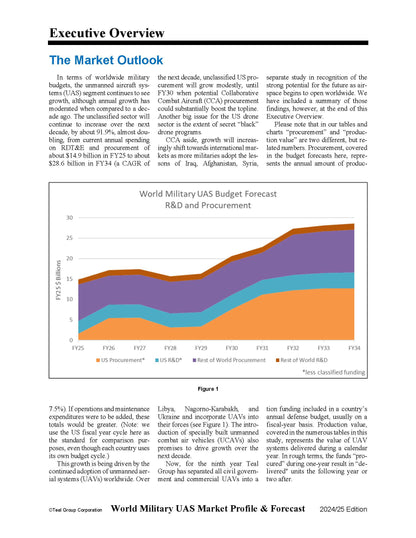 2024/2025 World Military Unmanned Aerial Systems Market Profile & Forecast