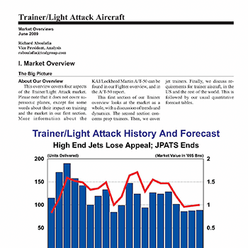 Market Overview: Trainer/Light Attack Aircraft